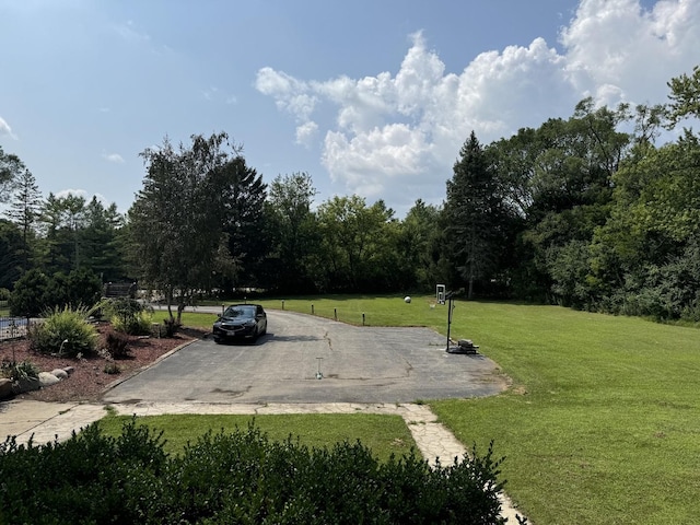 exterior space with driveway