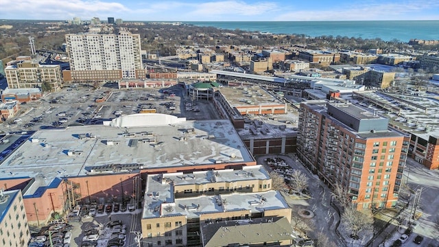 view of city featuring a water view