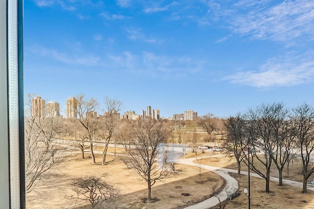 view of home's community with a view of city