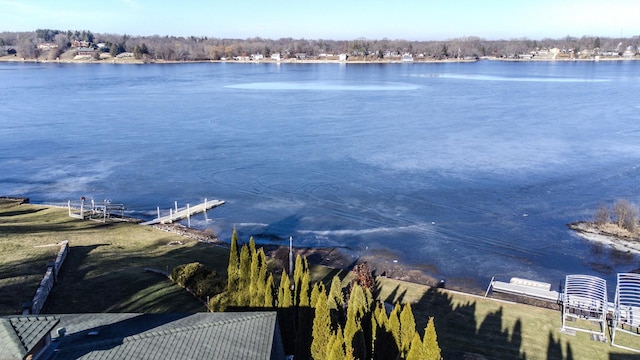 property view of water