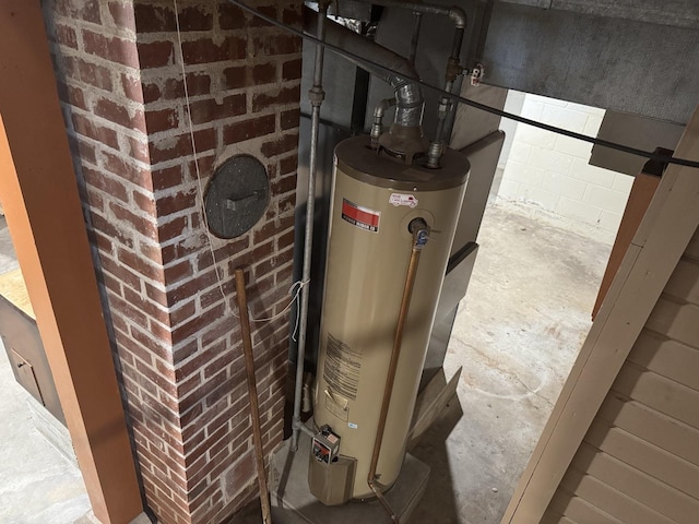 utilities with gas water heater