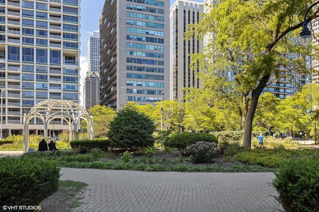 view of property's community featuring a view of city