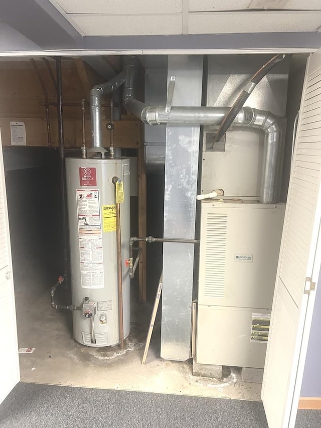 utilities with gas water heater