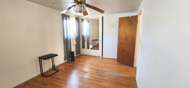 interior space featuring wood finished floors