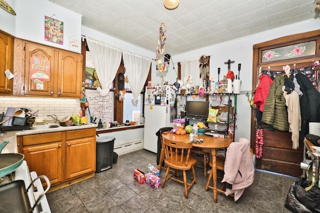 view of dining area