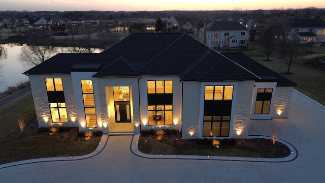 view of front of home featuring a residential view