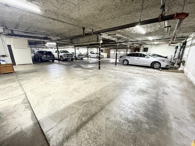 view of parking deck