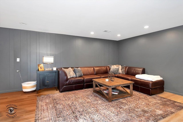 27W213 Manchester Rd, Winfield, IL 60190 - living area with light wood finished floors, recessed lighting, and baseboards
