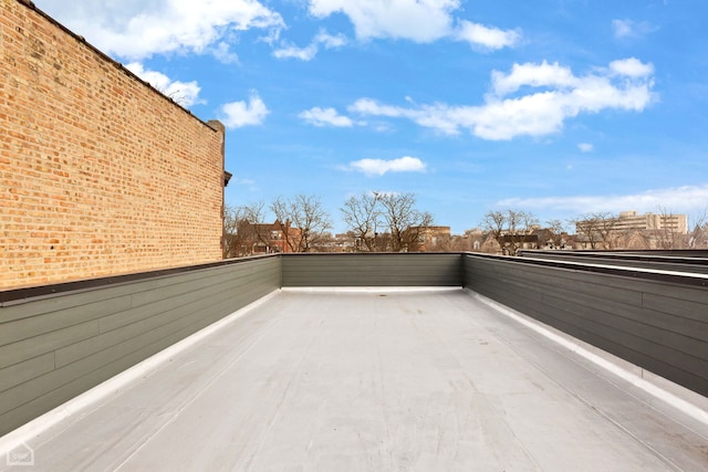 balcony featuring a patio area