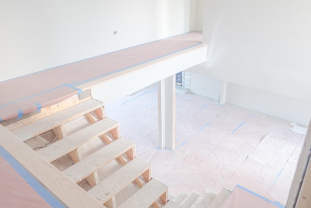 view of stairs