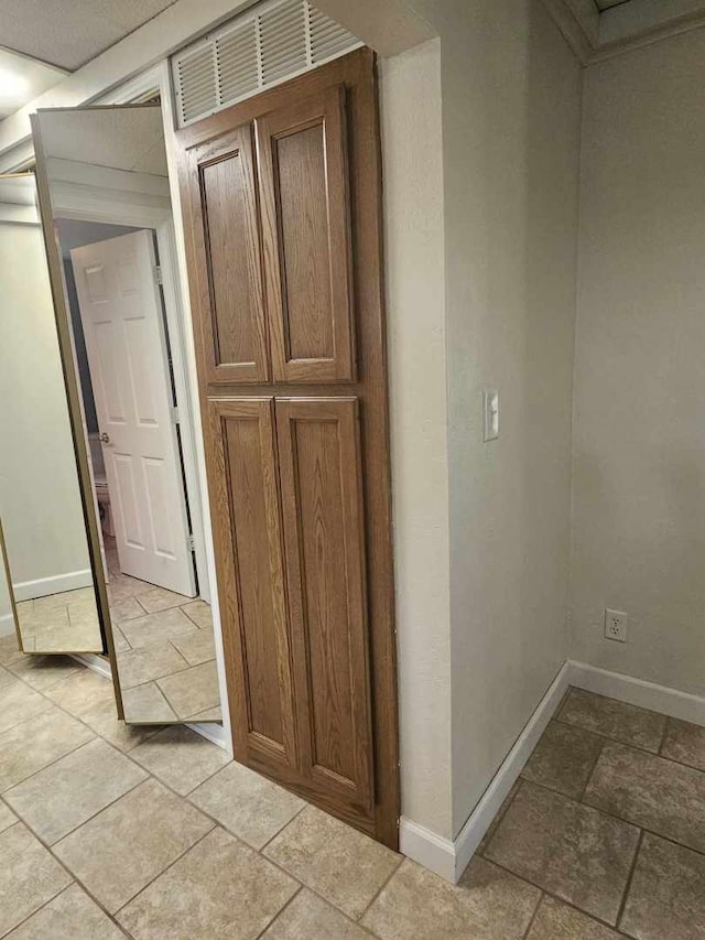 400 S 2nd St, Wapella, IL 61777 - hall with baseboards