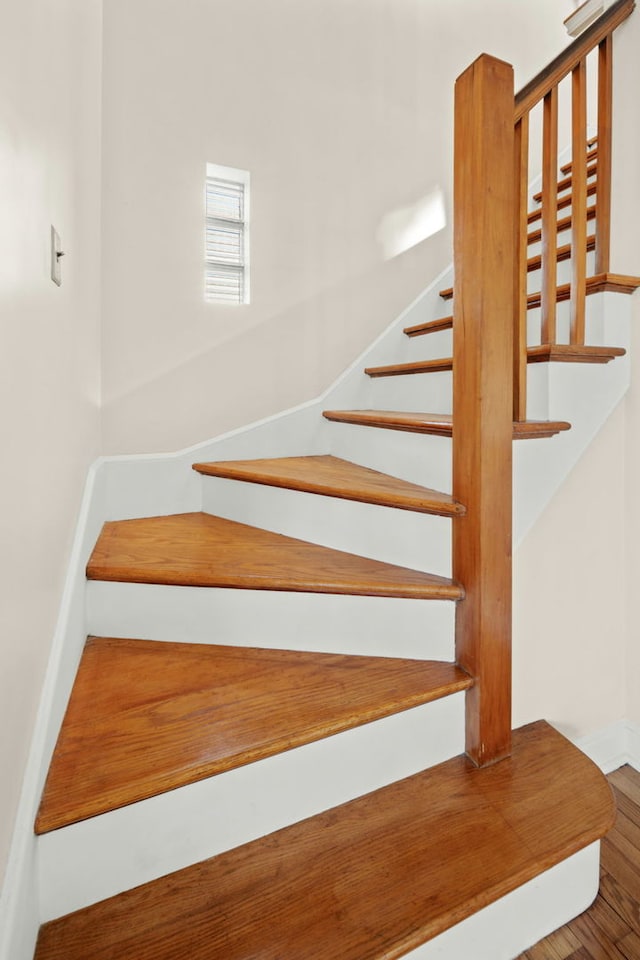 3119 W 83rd St, Chicago, IL 60652 - staircase with wood finished floors