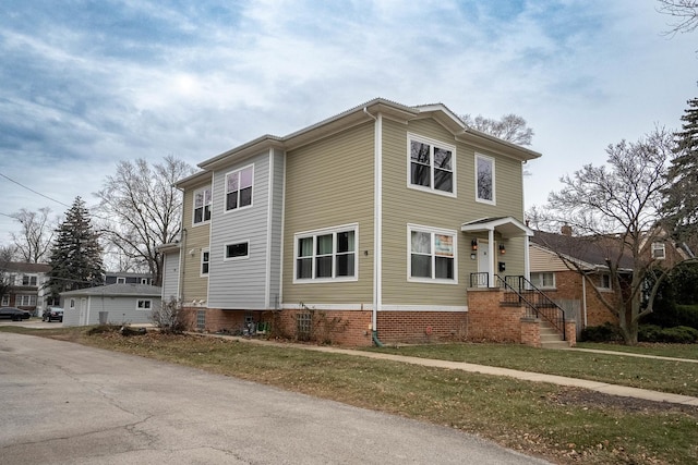 view of home's exterior