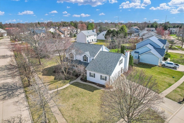 3402 Mill Creek Ct, Champaign, IL 61822 - bird's eye view featuring a residential view