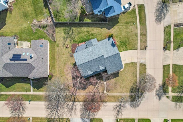 3402 Mill Creek Ct, Champaign, IL 61822 - drone / aerial view