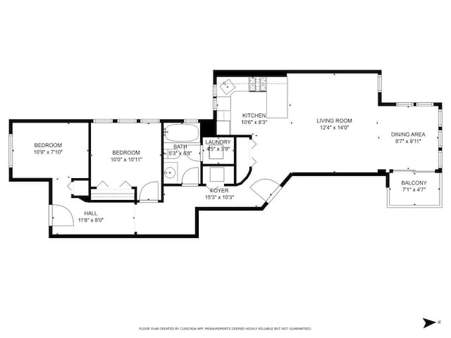 1637 W Pratt Blvd Unit 2W, Chicago, IL 60626 - view of room layout