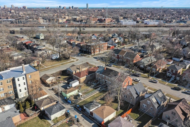 8416 S Bennett Ave, Chicago, IL 60617 - bird's eye view featuring a residential view