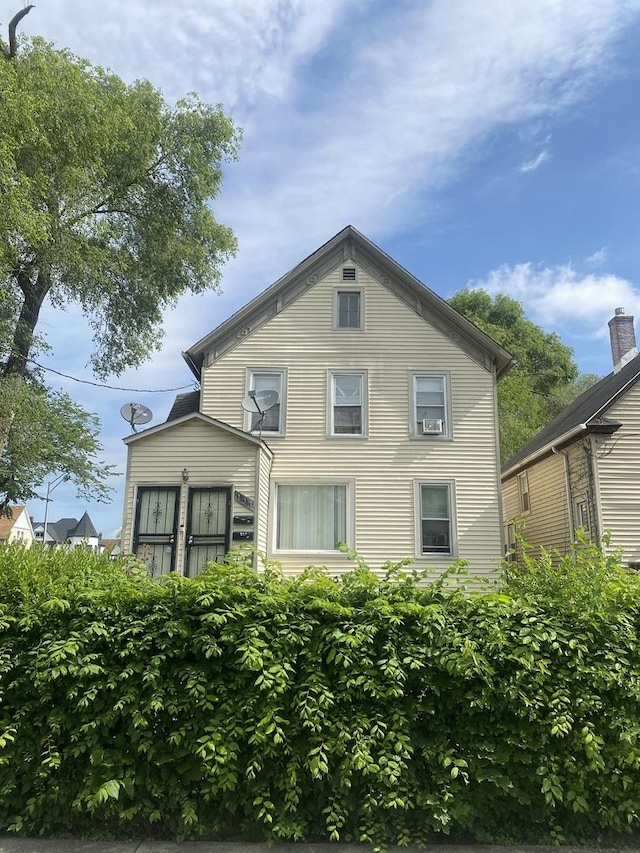 view of back of property