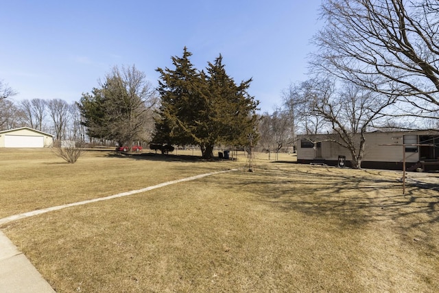 view of yard