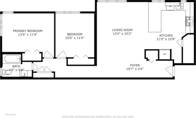 7202 Oak Ave Unit 1Ne, River Forest, IL 60305 - room layout