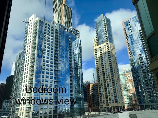 195 N Harbor Dr Unit 207, Chicago, IL 60601 - exterior space with a city view