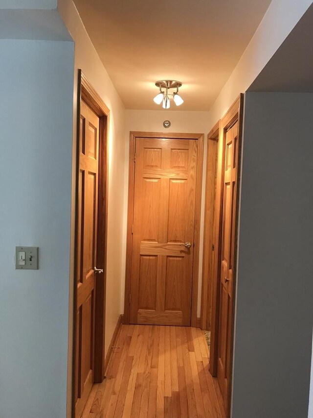 195 N Harbor Dr Unit 207, Chicago, IL 60601 - corridor with light wood-type flooring