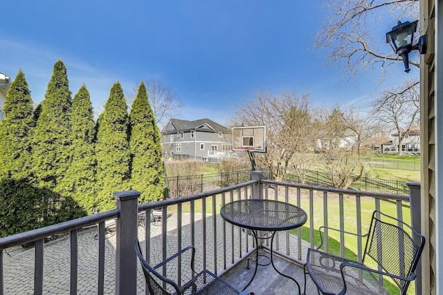 1056 W Willow St, Palatine, IL 60067 - balcony with a residential view