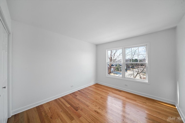 6005 River Bend Dr, Lisle, IL 60532 - interior space with a closet, baseboards, light wood-style floors, and visible vents