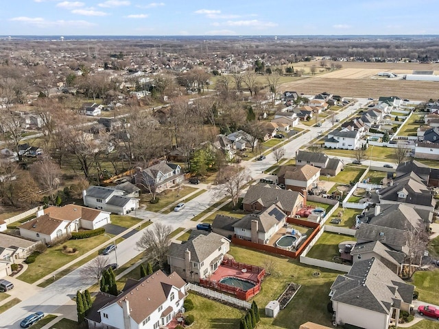 18036 Crystal Ln, Lansing, IL 60438 - aerial view with a residential view