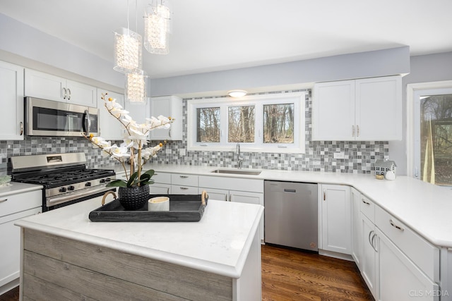 4 Auburn Ln, Barrington Hills, IL 60010 - kitchen with stainless steel appliances, tasteful backsplash, light countertops, and white cabinets