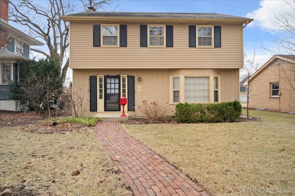 1318 S 3rd St, Saint Charles, IL 60174 - colonial inspired home with a front lawn