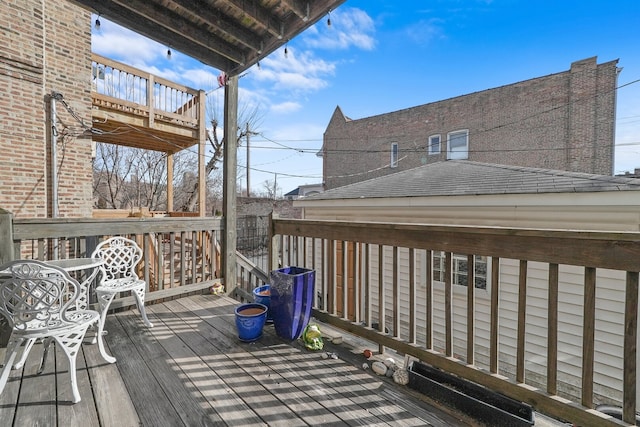 view of deck