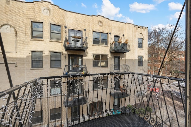 4434 N Damen Ave Unit 3W, Chicago, IL 60625 - view of balcony