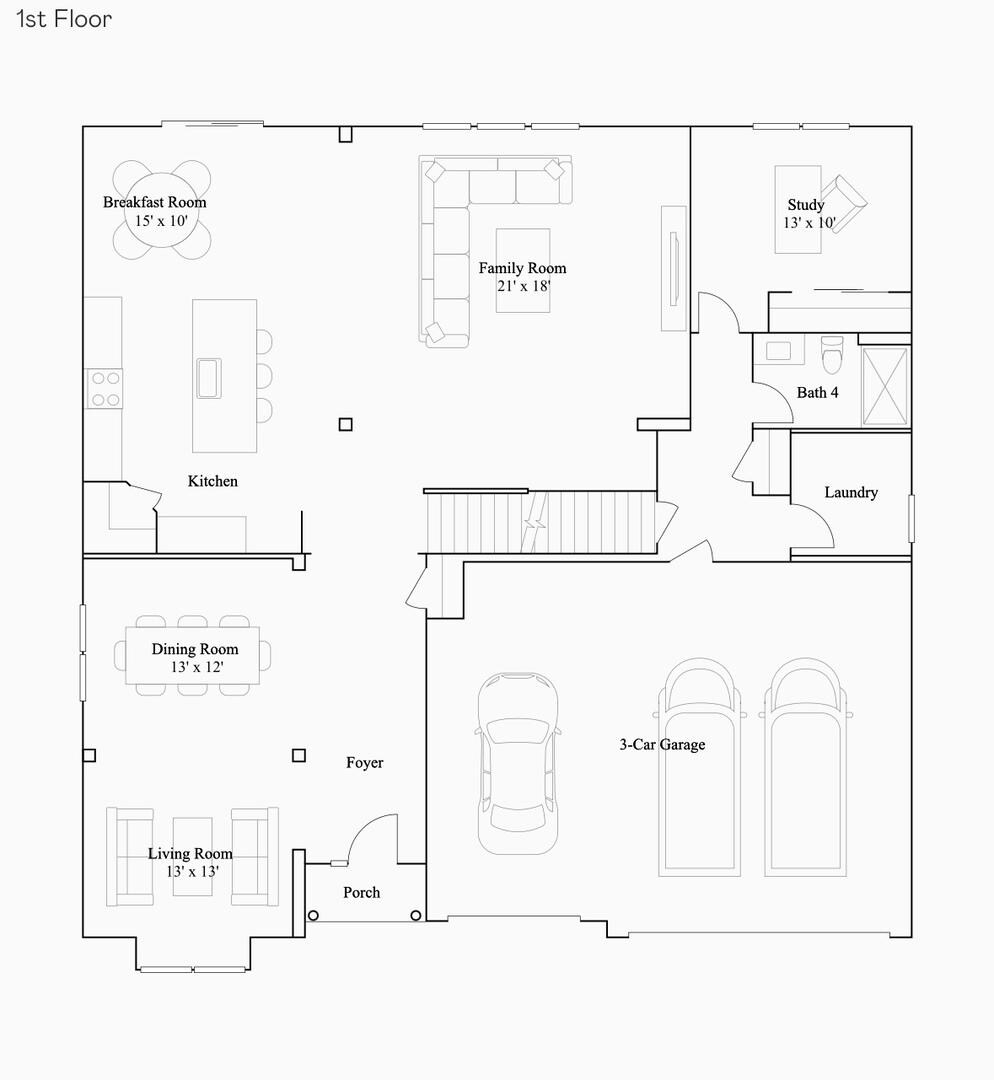 3616 Sahara Rd, Elgin, IL 60124 - plan