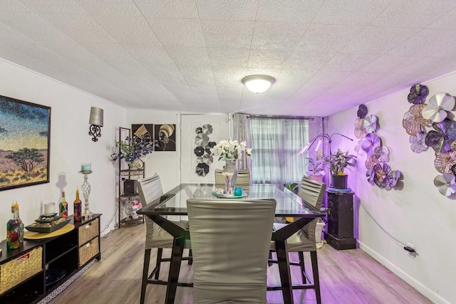 16641 Honore Ave, Markham, IL 60428 - dining space featuring wood finished floors