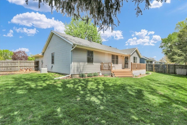 2203 E Pennsylvania Ave, Urbana, IL 61802 - rear view of property featuring a wooden deck and a shingled roof