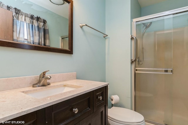 25W704 Jewell Rd, Wheaton, IL 60187 - bathroom with a shower stall and vanity