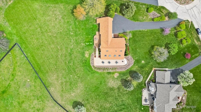 drone / aerial view