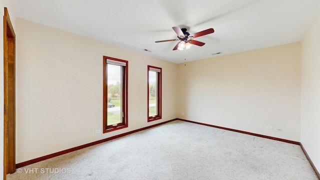 17N560 Hidden Hills Trl, Dundee, IL 60118 - unfurnished bedroom with a closet, light carpet, baseboards, and a ceiling fan