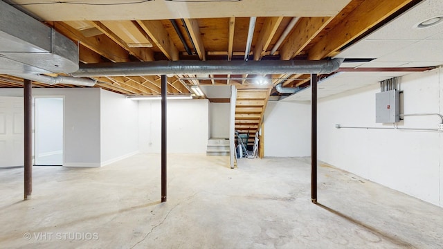 17N560 Hidden Hills Trl, Dundee, IL 60118 - unfinished below grade area with electric panel