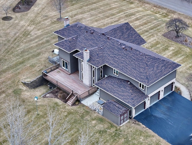 17N560 Hidden Hills Trl, Dundee, IL 60118 - drone / aerial view