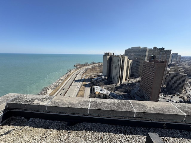 exterior space with a view of city