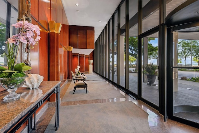 view of lobby