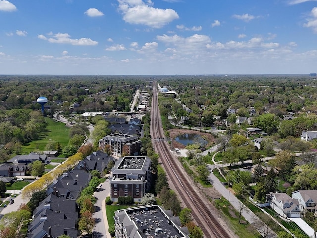 326 Park Ave Unit 38, Clarendon Hills, IL 60514 - bird's eye view of a major roadway