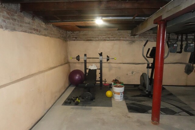 3801 W 46th St, Chicago, IL 60632 - view of unfinished basement