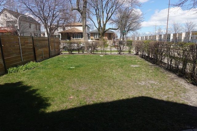 3801 W 46th St, Chicago, IL 60632 - view of yard featuring fence