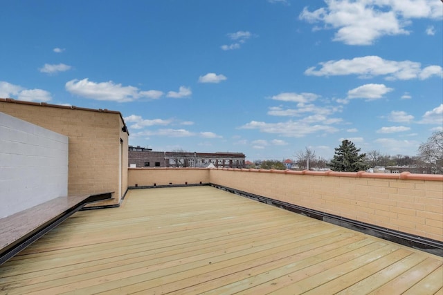 view of deck