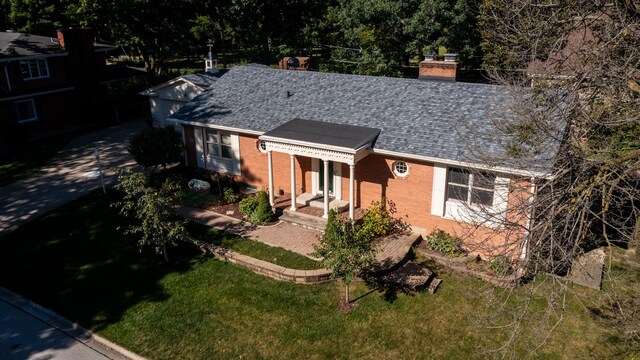 bird's eye view