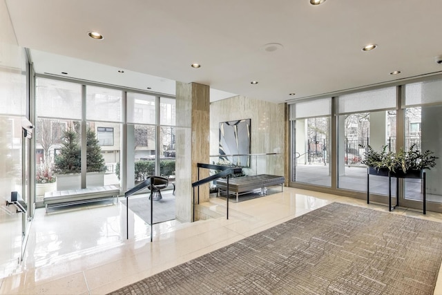 view of lobby