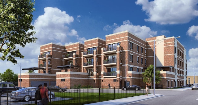 3951 N Wayne Ave Unit 404, Chicago, IL 60613 - view of property with fence